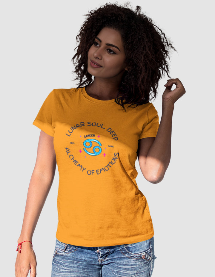 Cancer Womens Funky T-Shirt#color_mustard