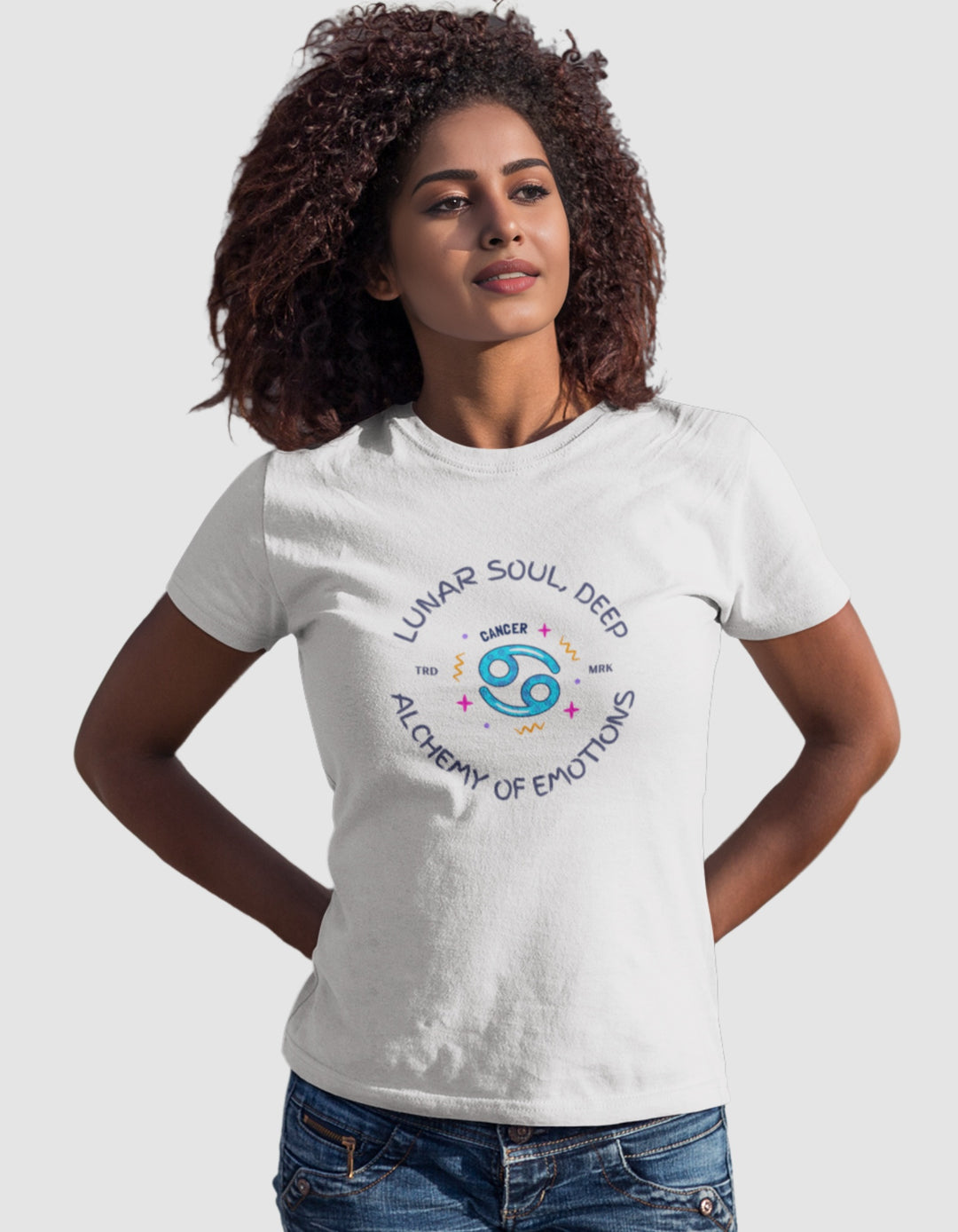 Cancer Womens Funky T-Shirt#color_white