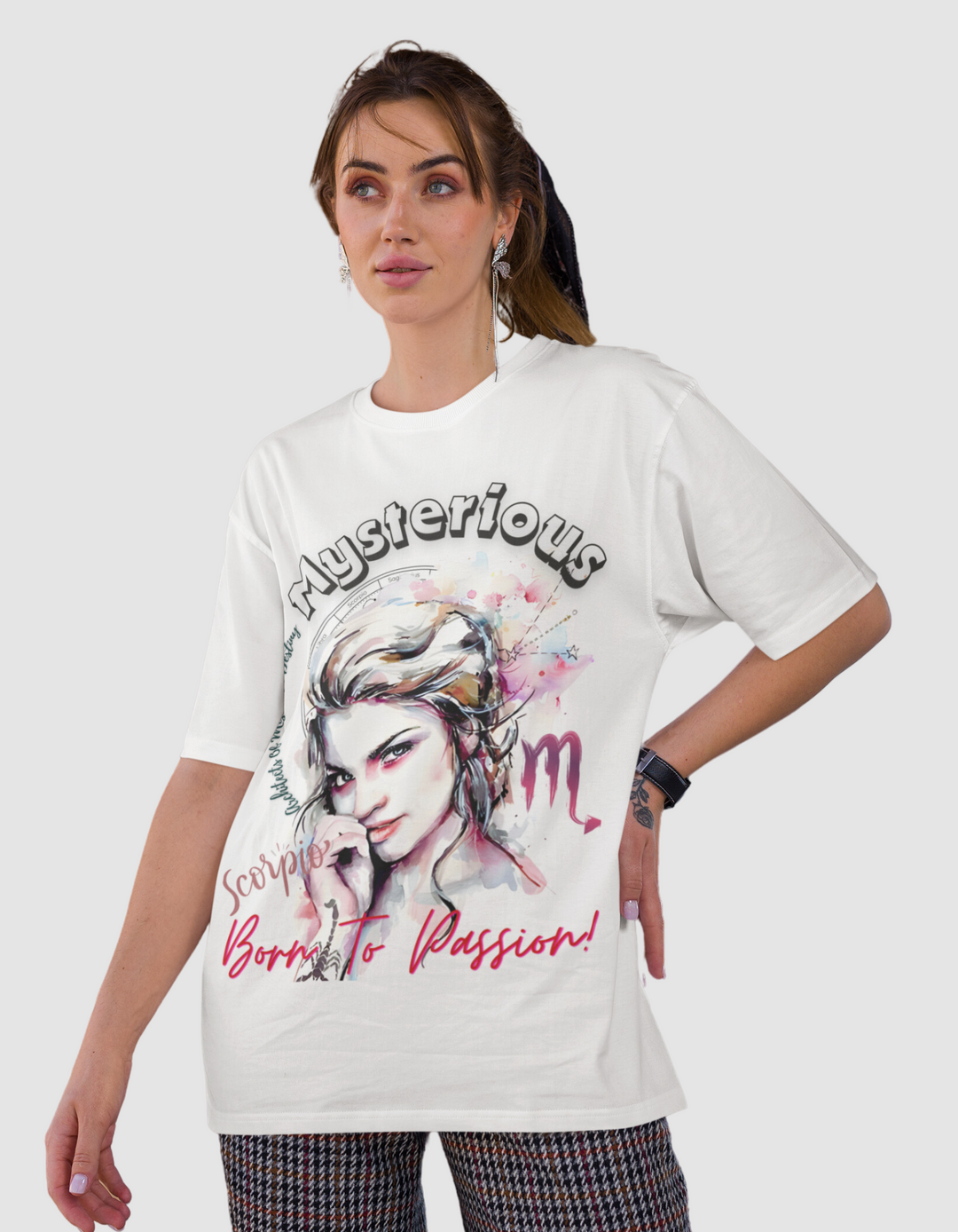Mysterious_Scorpio_Graphic_Printed_Oversized_T-Shirt#color_white